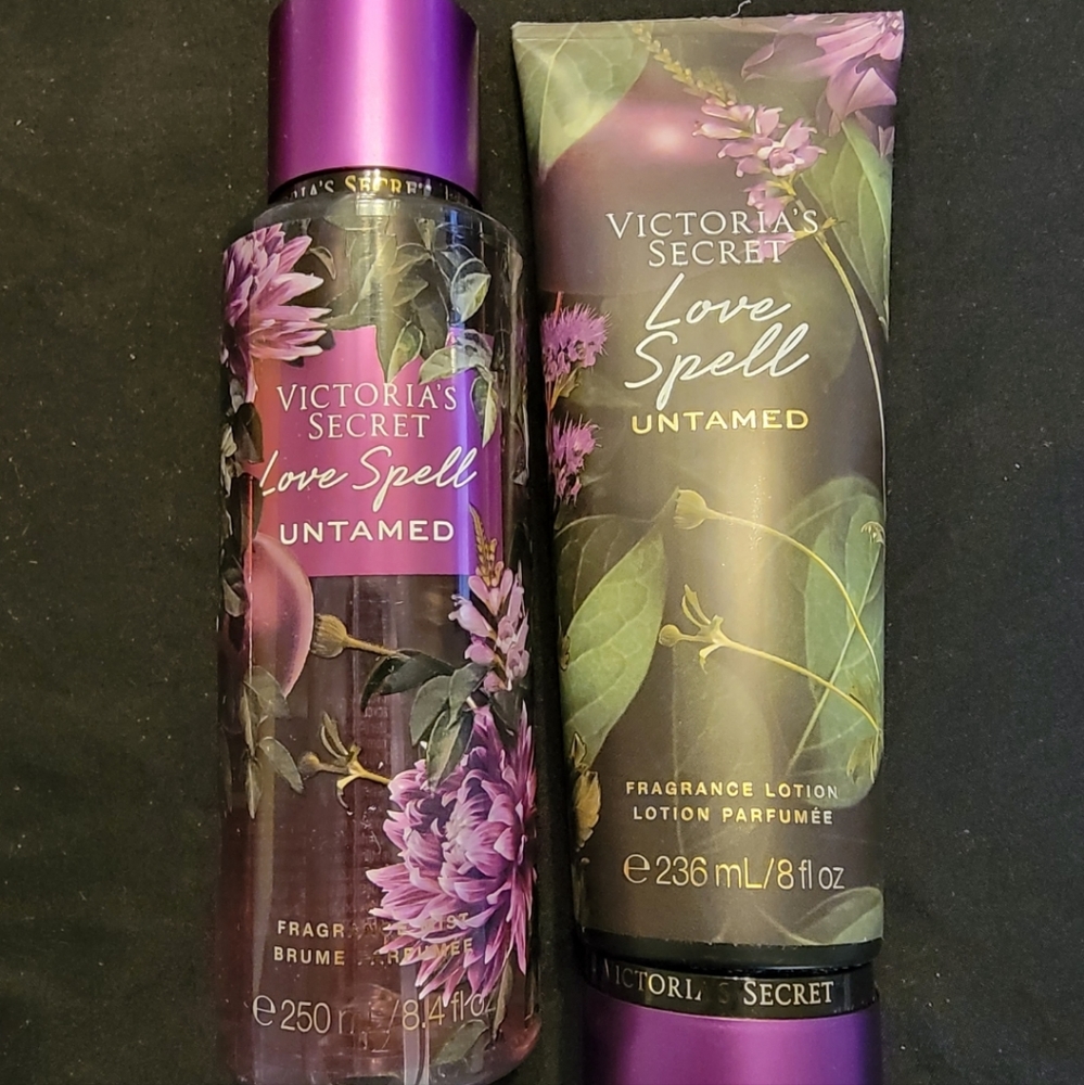 New Victoria's Secret mist and lotion